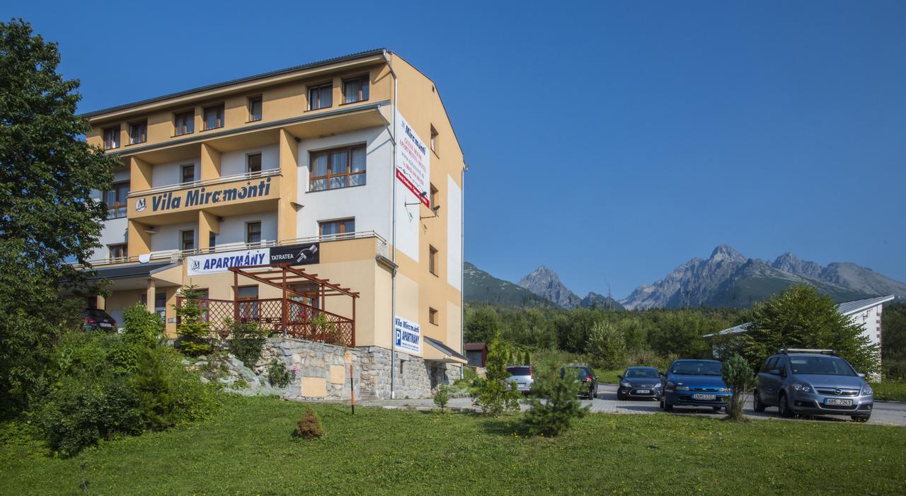 Miramonti Apartmany Vysoké Tatry Εξωτερικό φωτογραφία